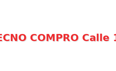 Logo de TECNO COMPRO Calle 12
