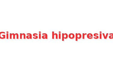 Logo de Gimnasia hipopresiva