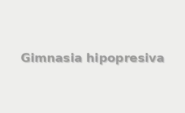 Gimnasia hipopresiva - Gimnasia en City Bell | La Plata