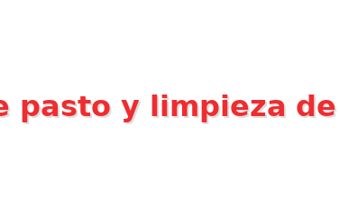 Logo de Cortes de pasto y limpieza de terrenos