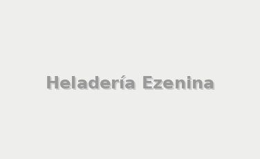 Heladería Ezenina - Heladerías en Los Hornos | La Plata